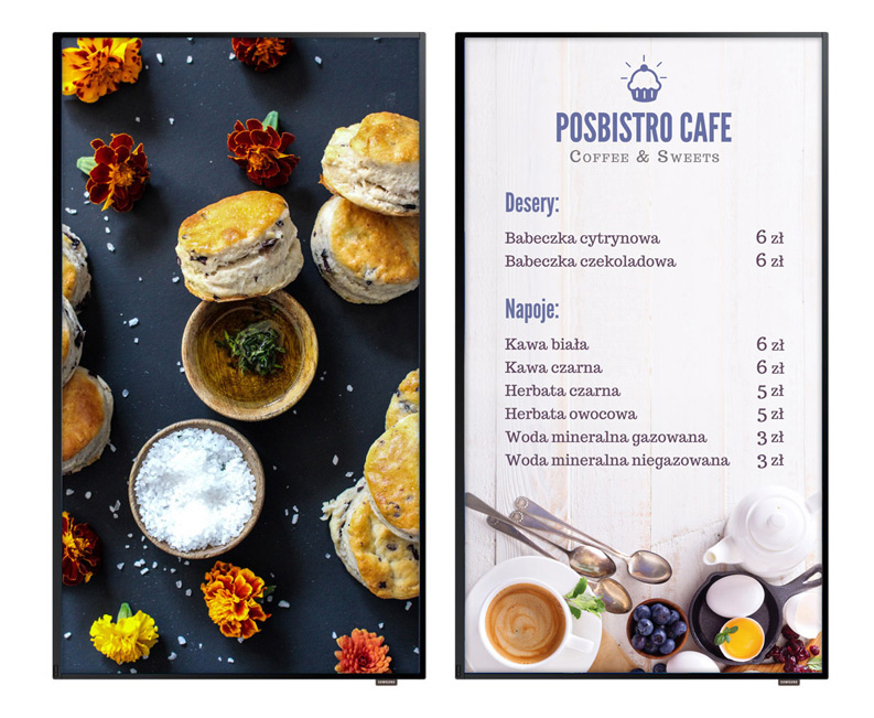 Digital menu boards pl